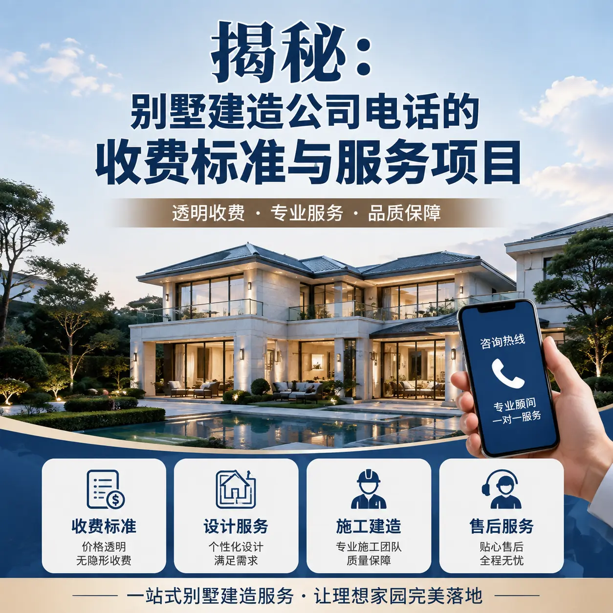 揭秘:万山别墅建造公司电话的收费标准与服务项目