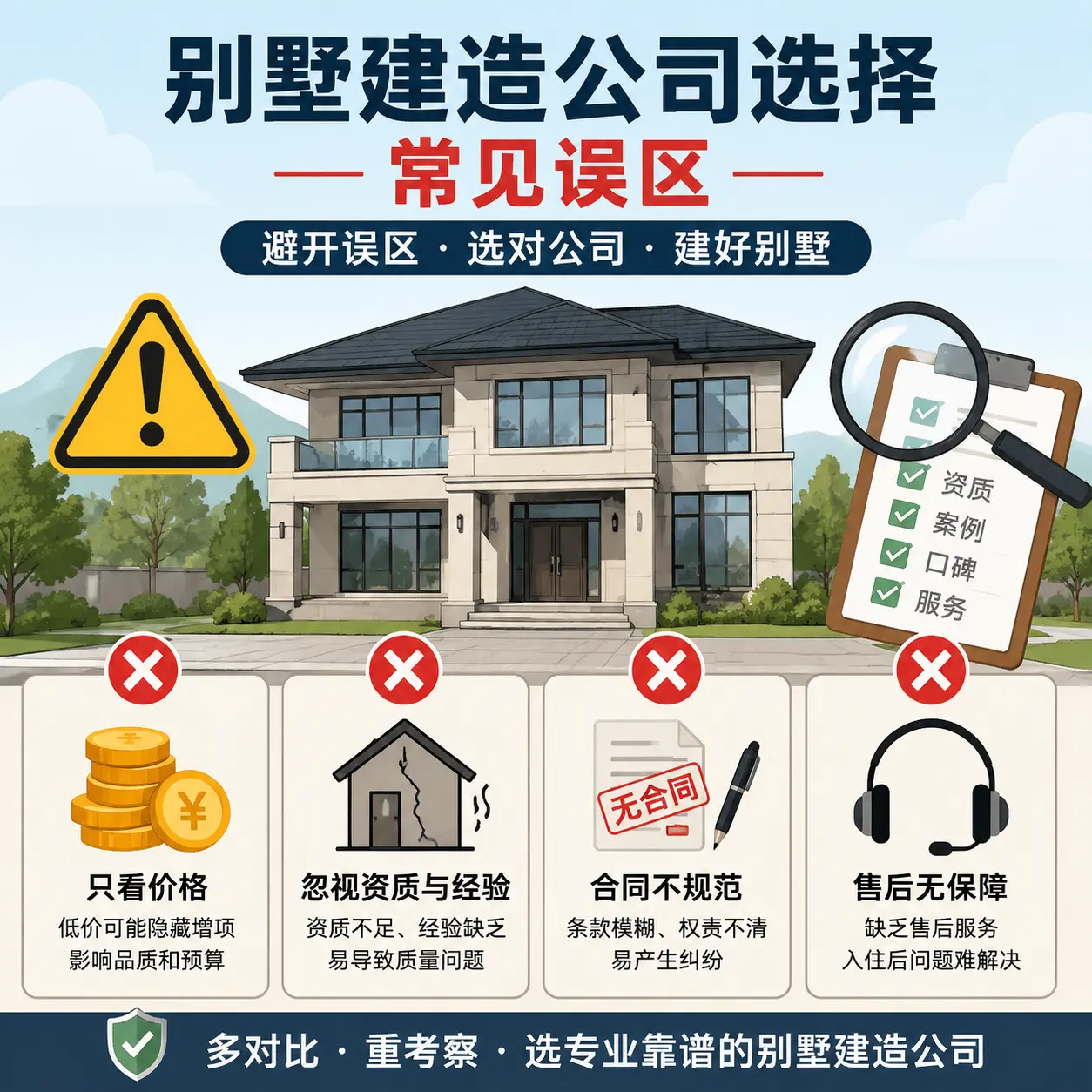 万山 别墅建造公司推荐:了解市场行情与服务内容