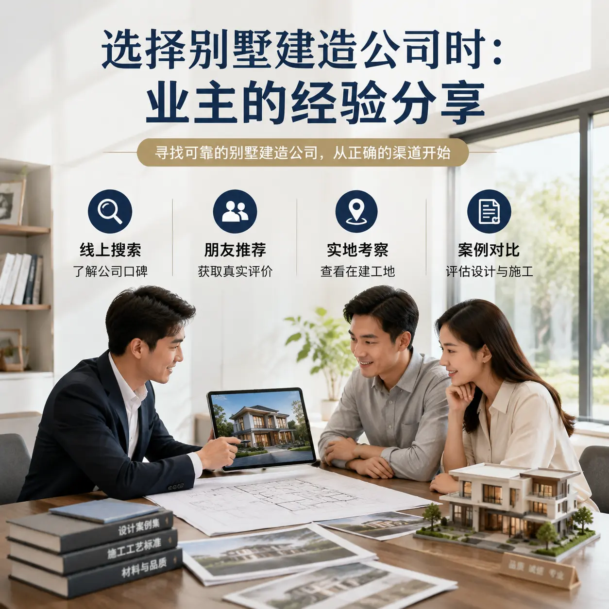选择别墅建造公司时: 万山 业主的经验分享