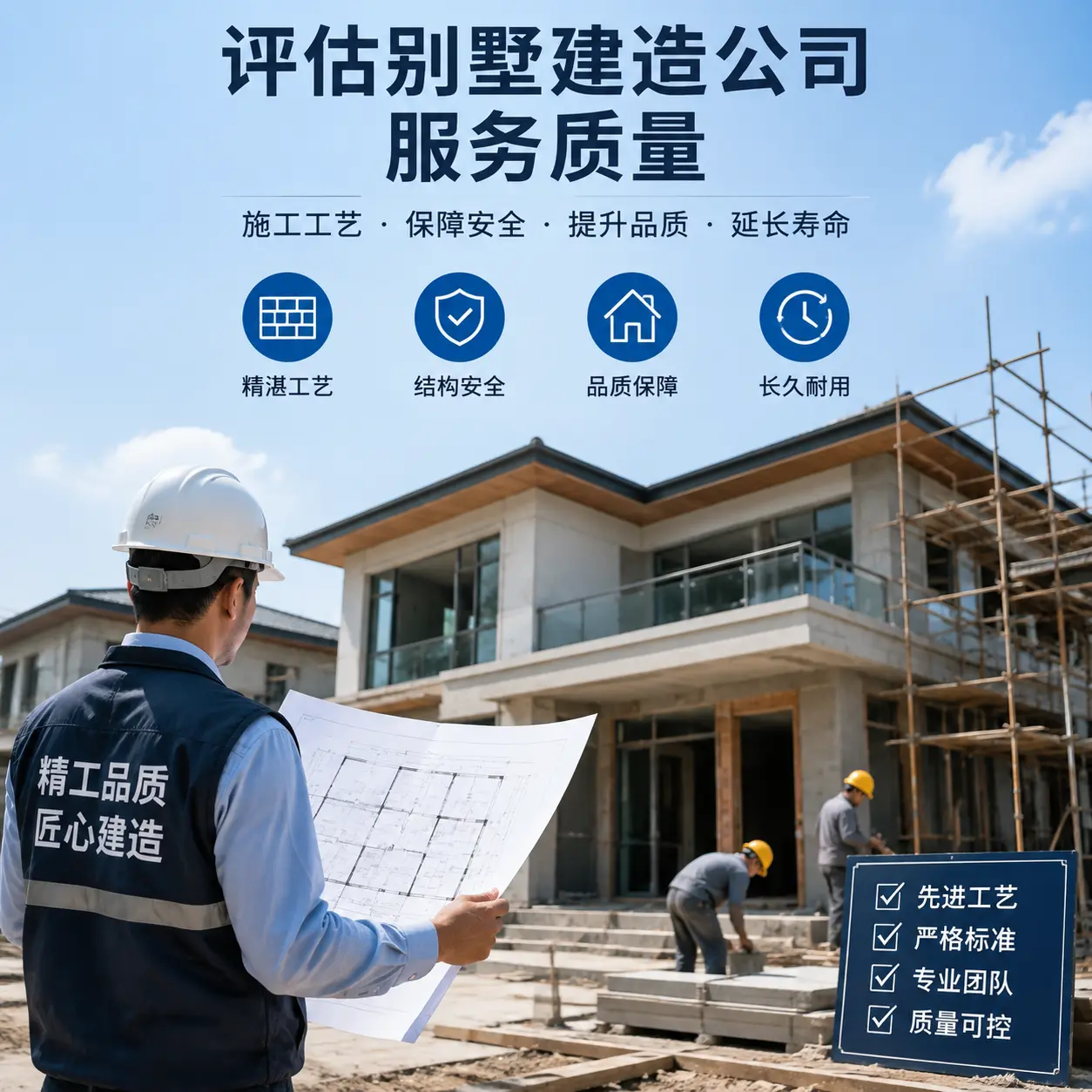 如何评估 万山 别墅建造公司的服务质量?