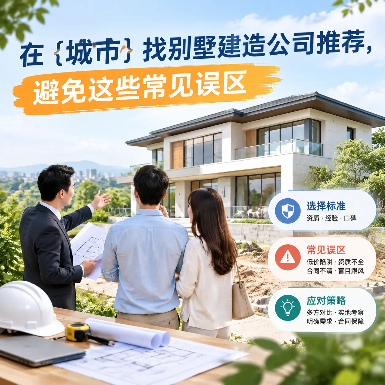 在 万山 找别墅建造公司推荐,避免这些常见误区