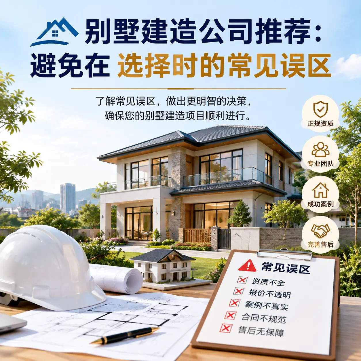 别墅建造公司推荐：避免在 万山 选择时的常见误区