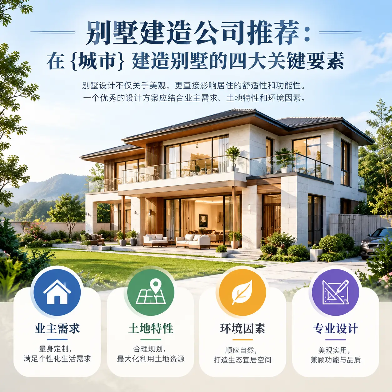 别墅建造公司推荐:在 万山 建造别墅的四大关键要素