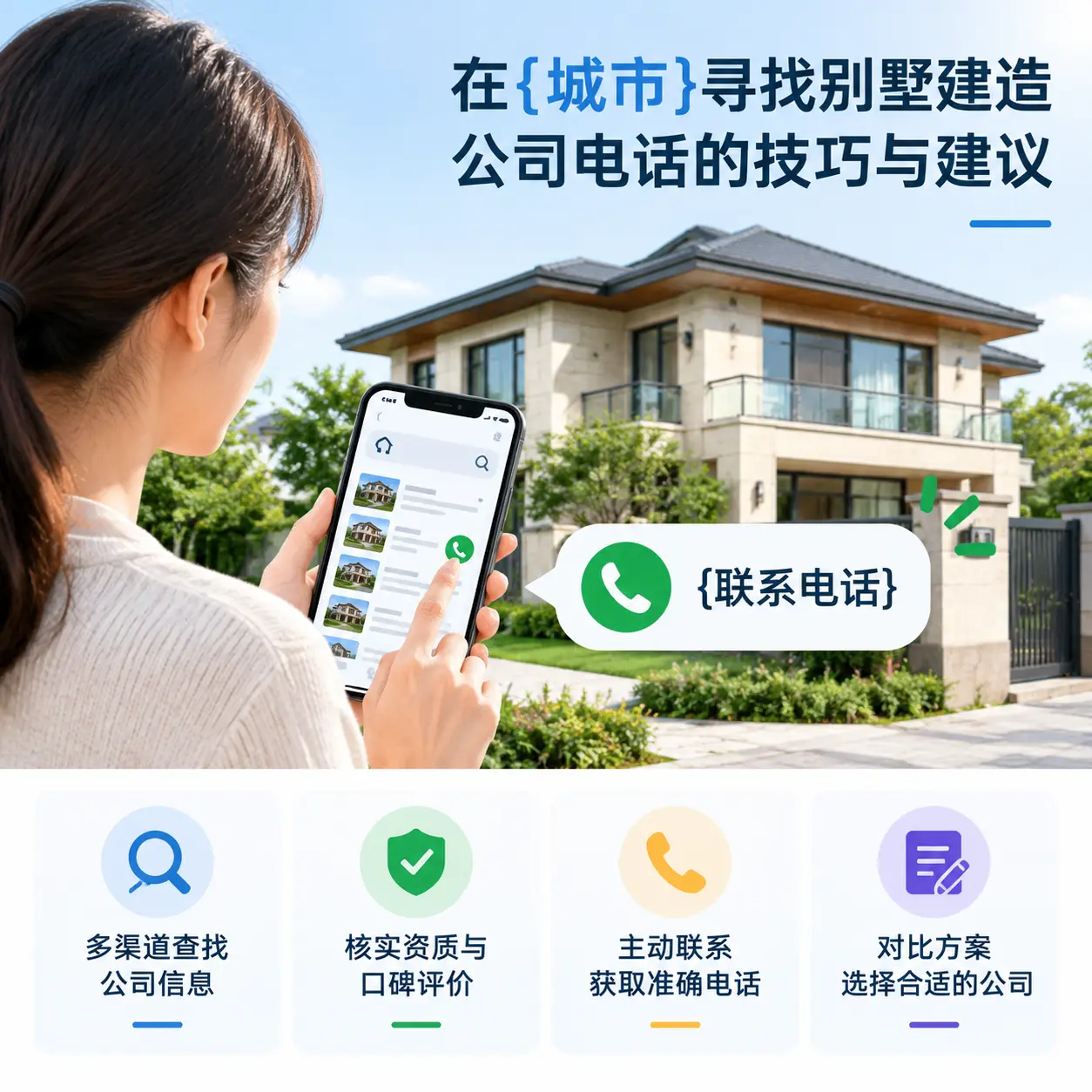 在万山寻找别墅建造公司电话的技巧与建议