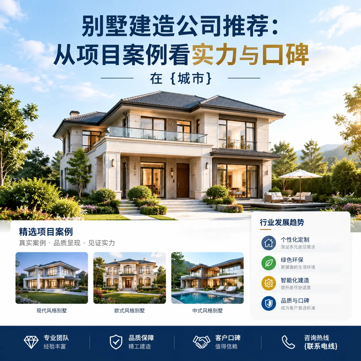 别墅建造公司推荐:从项目案例看实力与口碑在 万山