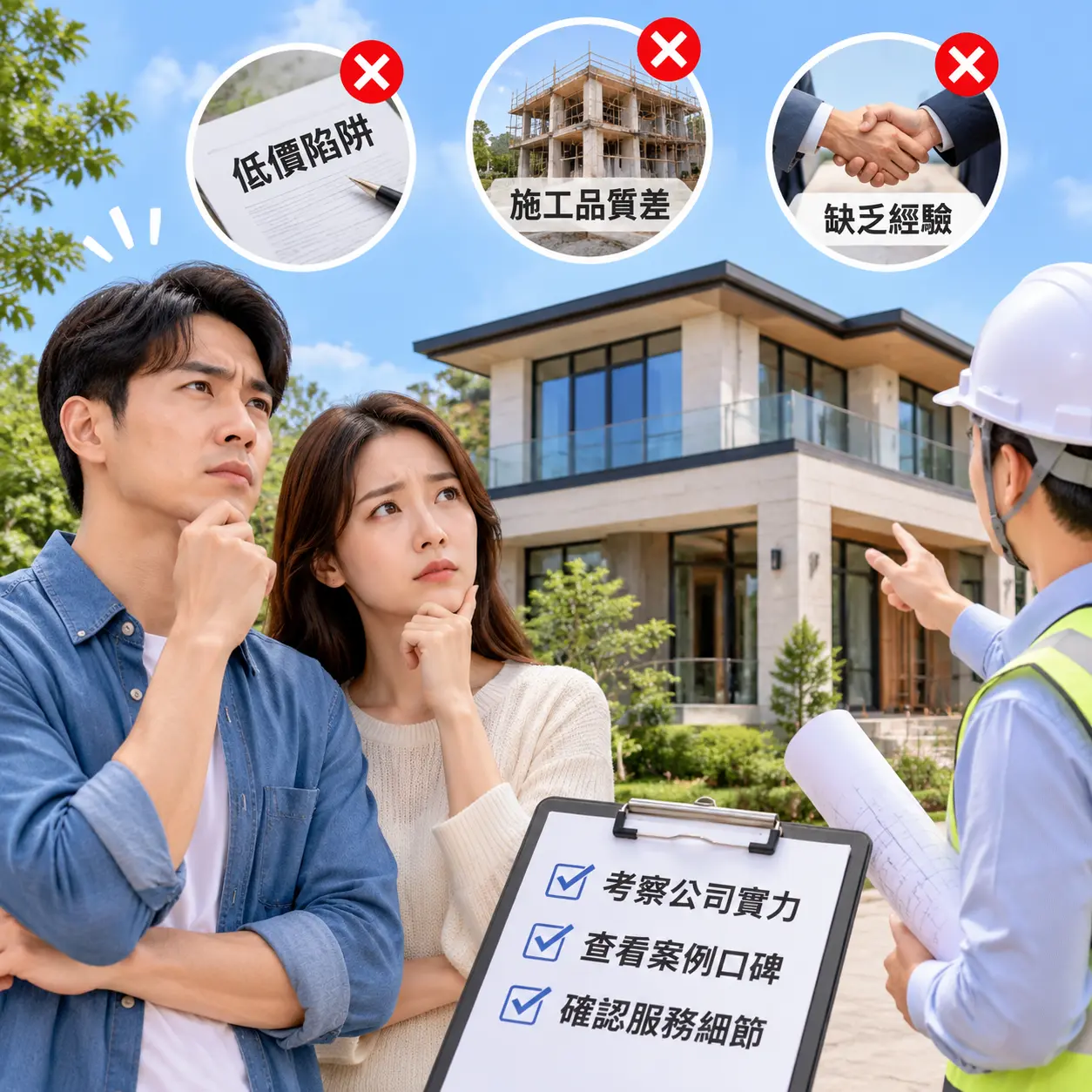如何在 万山 选择最佳别墅建造公司推荐?